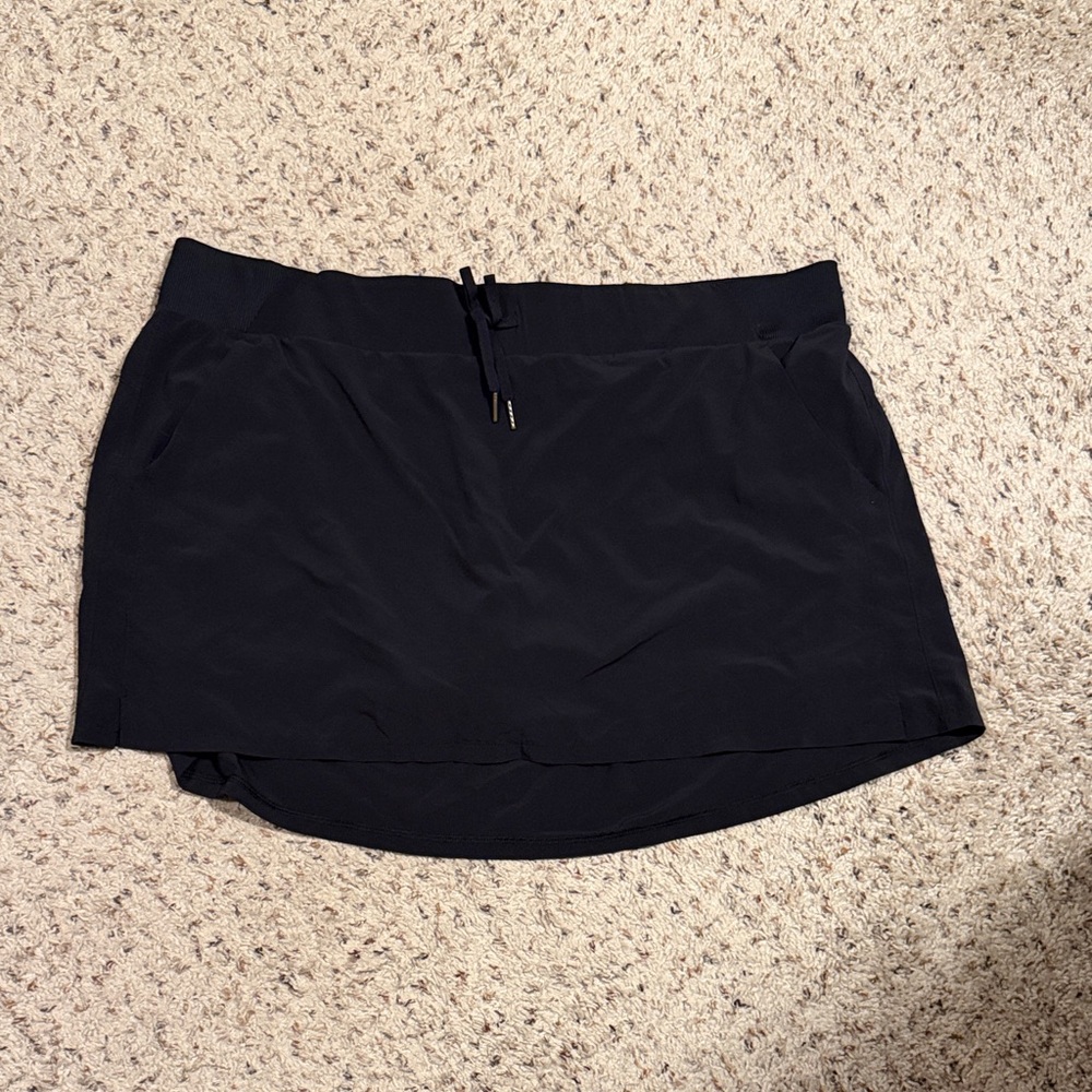 All in Motion Black Skort
